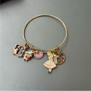 Alice in wonderland charm bracelet
